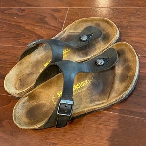 Birkenstock Gizeh Black size 39